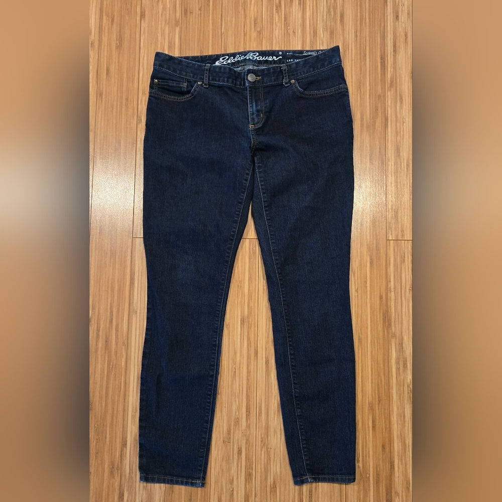 Eddie Bauer Dark Blue Skinny Jeans